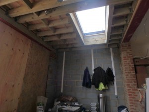 Roof lights now in place in Putney SW15